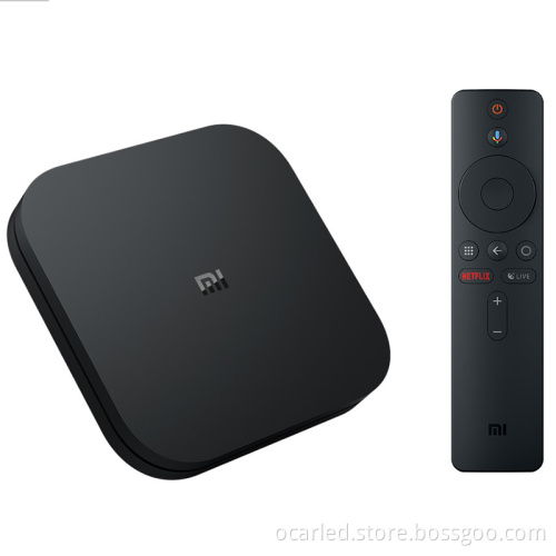 Mi Box S 4K HDR Android TV Streaming Media Player with Google Assistant Remote